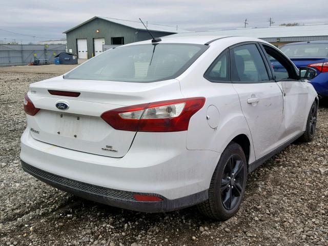 1FADP3F23DL360428 - 2013 FORD FOCUS SE WHITE photo 4