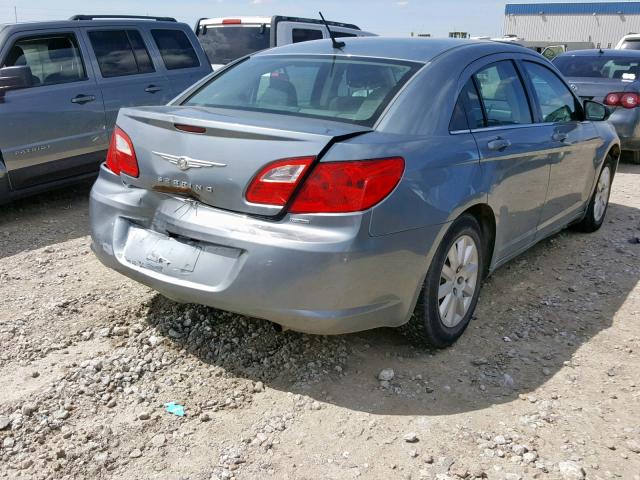 1C3CC4FB2AN219085 - 2010 CHRYSLER SEBRING TO GRAY photo 4