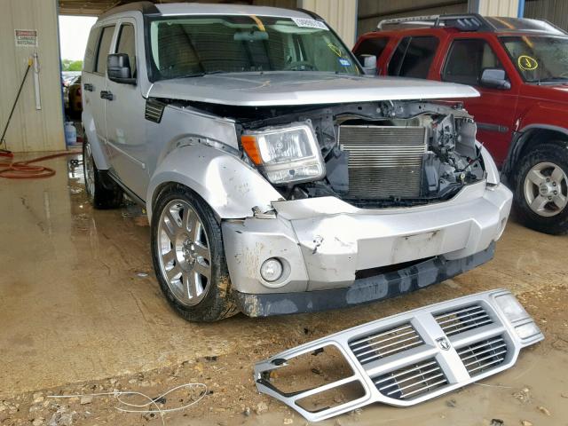 1D4PT4GK4AW173476 - 2010 DODGE NITRO HEAT SILVER photo 1