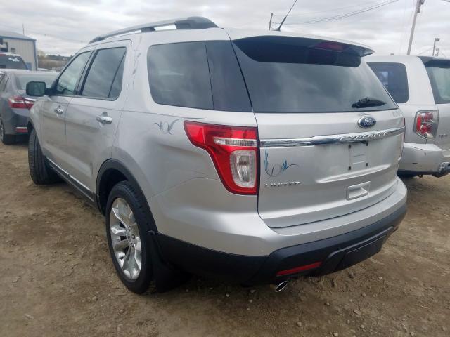 1FMHK8F85CGA42485 - 2012 FORD EXPLORER LIMITED  photo 3