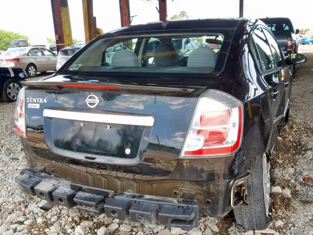 3N1AB6APXCL734247 - 2012 NISSAN SENTRA 2.0 BLACK photo 4