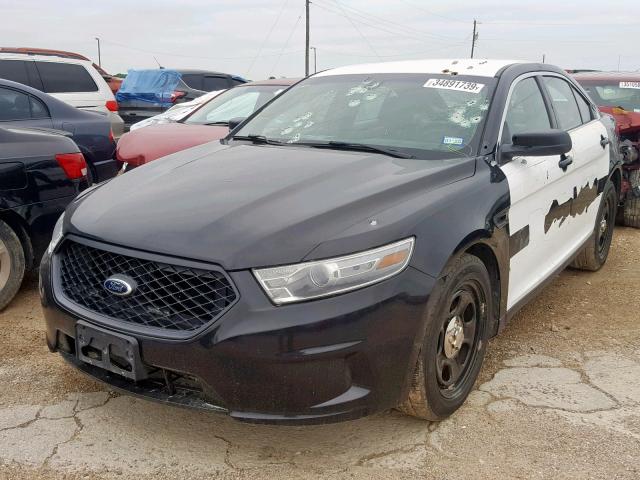 1FAHP2M82DG162547 - 2013 FORD TAURUS POL BLACK photo 2