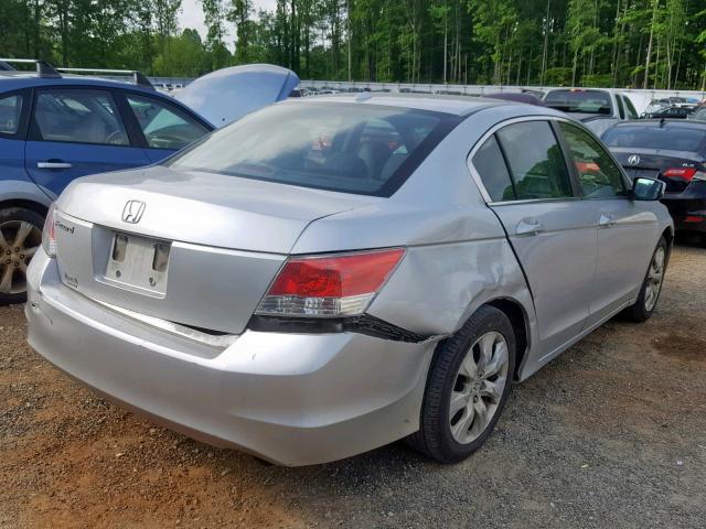 1HGCP2F86AA009140 - 2010 HONDA ACCORD EXL SILVER photo 4