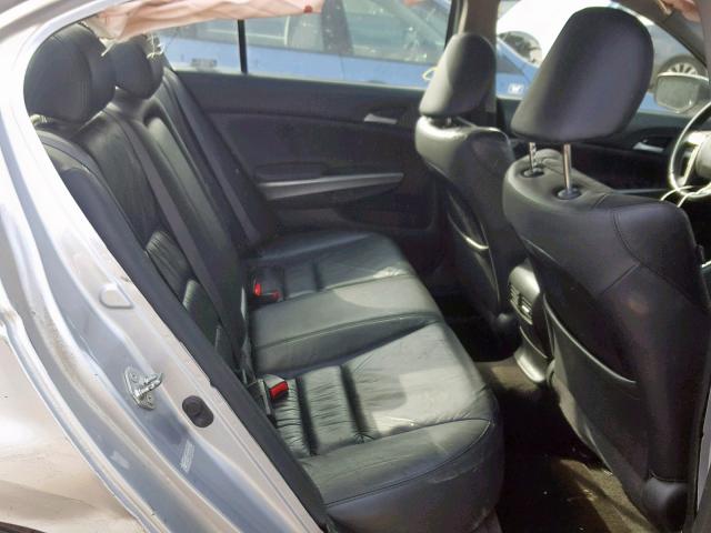 1HGCP2F86AA009140 - 2010 HONDA ACCORD EXL SILVER photo 6