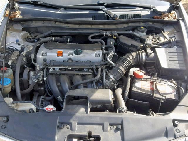 1HGCP2F86AA009140 - 2010 HONDA ACCORD EXL SILVER photo 7