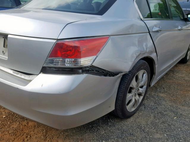 1HGCP2F86AA009140 - 2010 HONDA ACCORD EXL SILVER photo 9