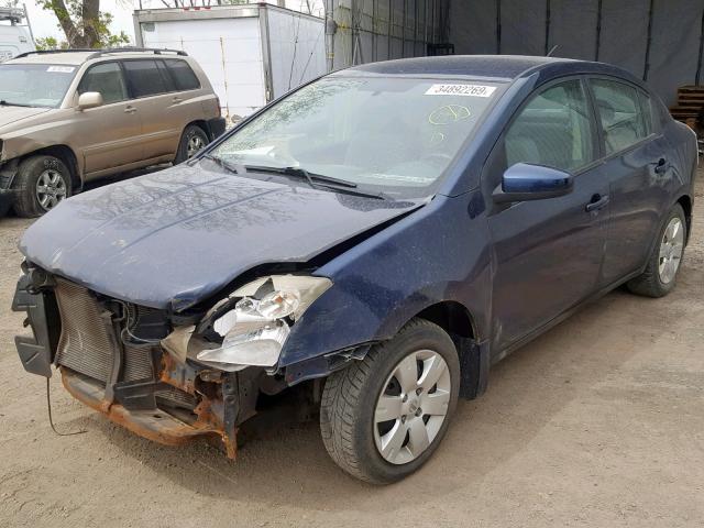 3N1AB61E47L664233 - 2007 NISSAN SENTRA 2.0 BLUE photo 2