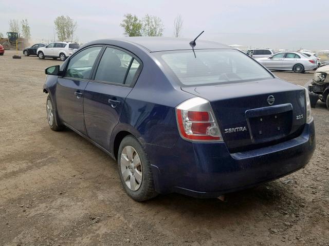 3N1AB61E47L664233 - 2007 NISSAN SENTRA 2.0 BLUE photo 3