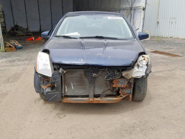 3N1AB61E47L664233 - 2007 NISSAN SENTRA 2.0 BLUE photo 9