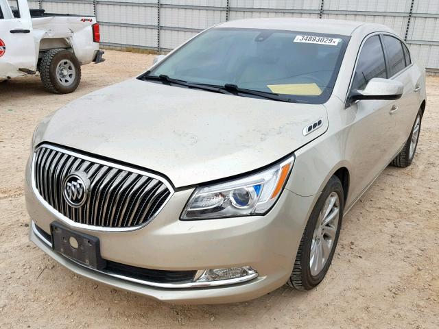 1G4GA5G36FF348895 - 2015 BUICK LACROSSE GOLD photo 2