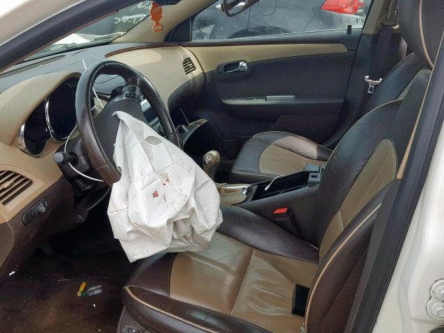 1G1ZE5E7XAF108127 - 2010 CHEVROLET MALIBU LTZ 白色 照片 5