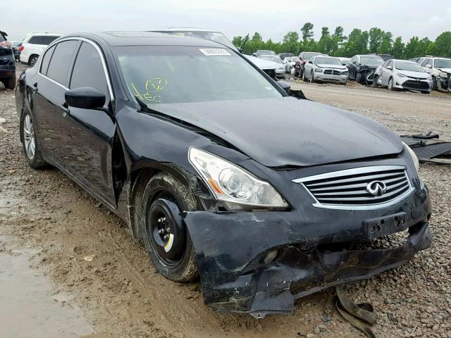 JN1CV6AP6DM303721 - 2013 INFINITI G37 BASE BLACK photo 1