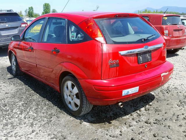 3FAHP37382R178537 - 2002 FORD FOCUS ZX5 RED photo 3