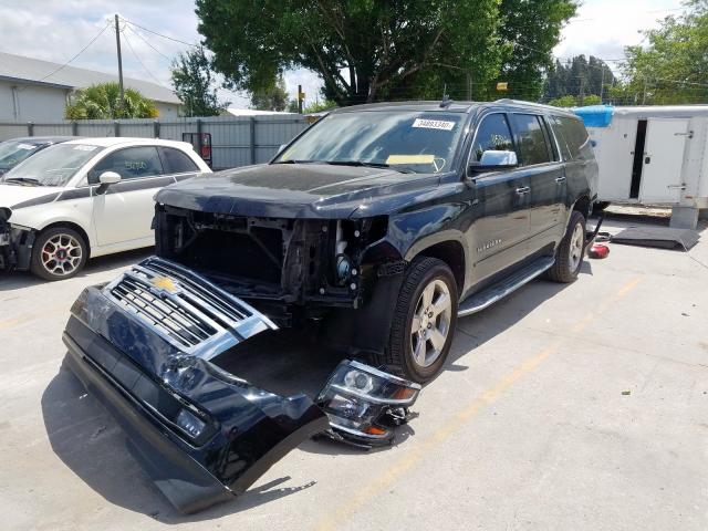 1GNSKJKC8GR121680 - 2016 CHEVROLET SUBURBAN K1500 LTZ  photo 2