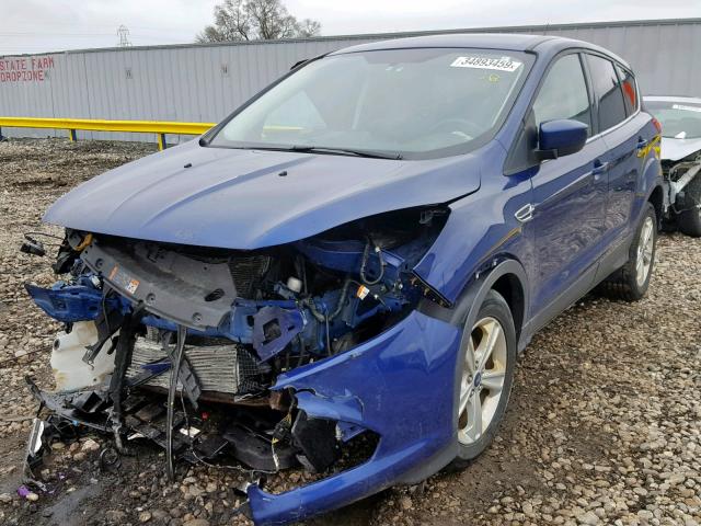 1FMCU9G9XDUC32254 - 2013 FORD ESCAPE SE BLUE photo 2