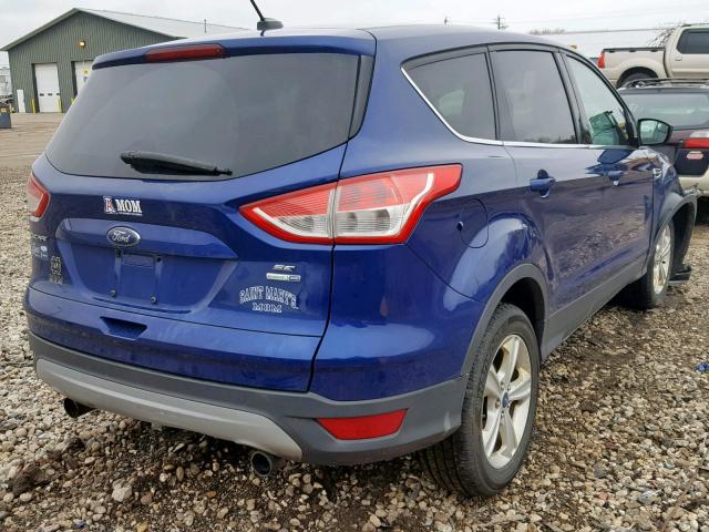 1FMCU9G9XDUC32254 - 2013 FORD ESCAPE SE BLUE photo 4