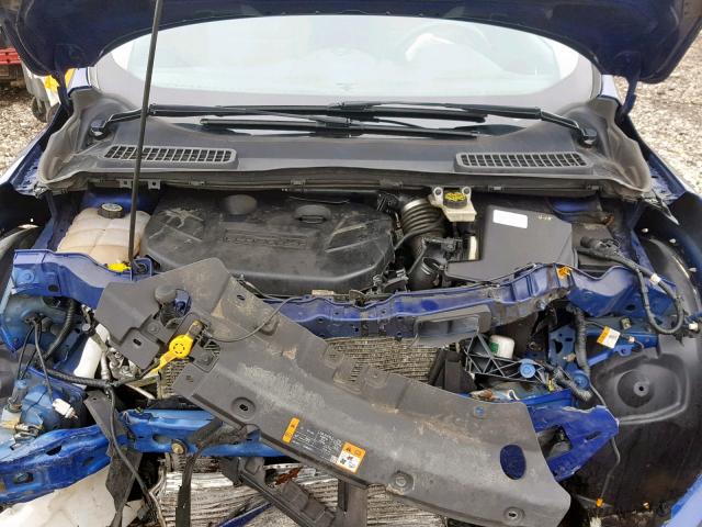 1FMCU9G9XDUC32254 - 2013 FORD ESCAPE SE BLUE photo 7