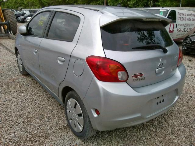 ML32A3HJ9FH005067 - 2015 MITSUBISHI MIRAGE DE SILVER photo 3