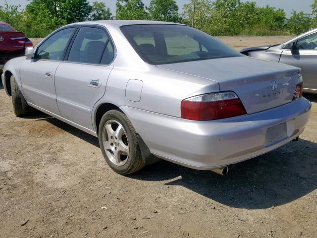 19UUA56603A091875 - 2003 ACURA 3.2TL SILVER photo 3