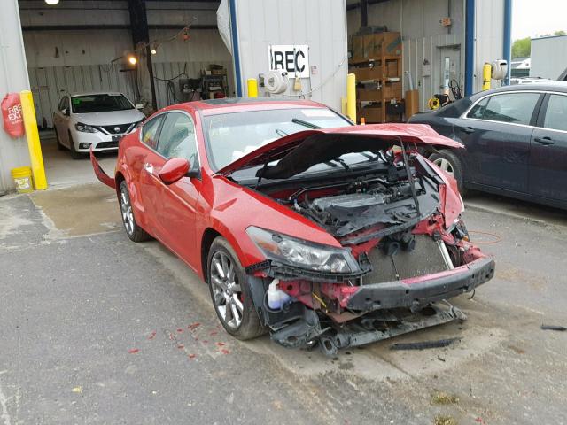 1HGCS2B88CA007252 - 2012 HONDA ACCORD EXL RED photo 1