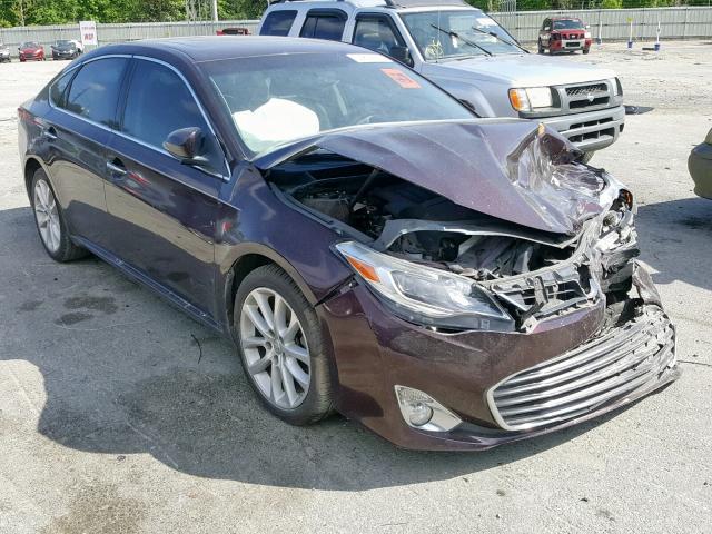 4T1BK1EB5DU057081 - 2013 TOYOTA AVALON BAS MAROON photo 1