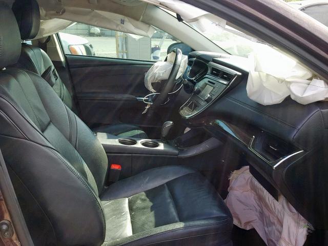 4T1BK1EB5DU057081 - 2013 TOYOTA AVALON BAS MAROON photo 5