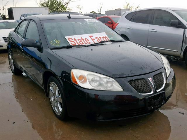 1G2ZH57N884131250 - 2008 PONTIAC G6 GT BLACK photo 1