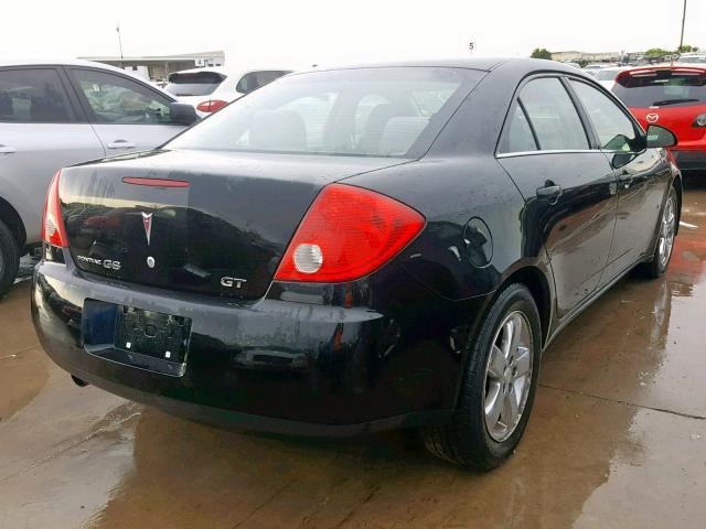 1G2ZH57N884131250 - 2008 PONTIAC G6 GT BLACK photo 4