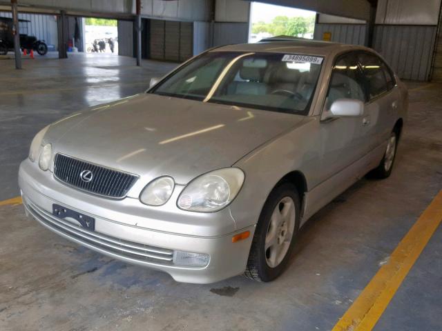 JT8BD68S4Y0097719 - 2000 LEXUS GS 300 SILVER photo 2