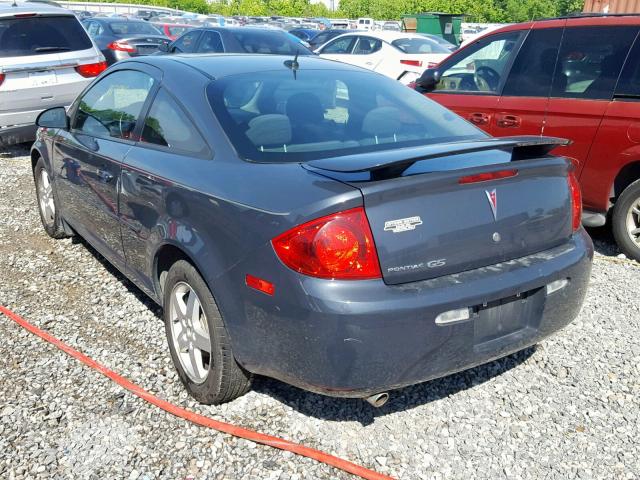 1G2AS18H697176591 - 2009 PONTIAC G5 CHARCOAL photo 3