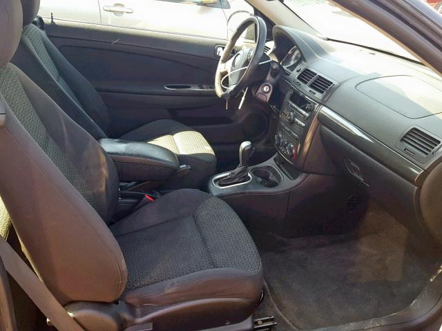 1G2AS18H697176591 - 2009 PONTIAC G5 CHARCOAL photo 5