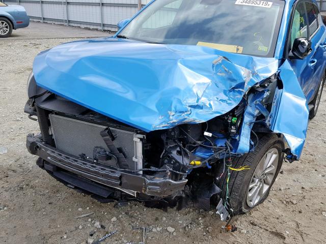 KM8J3CA41GU207283 - 2016 HYUNDAI TUCSON LIM BLUE photo 9