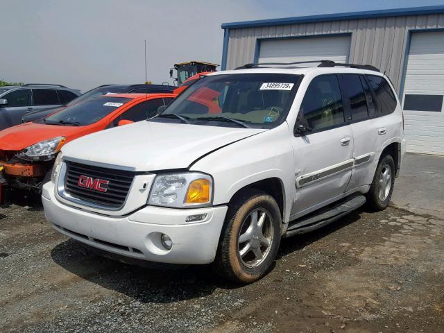 1GKDT13S932188445 - 2003 GMC ENVOY WHITE photo 2