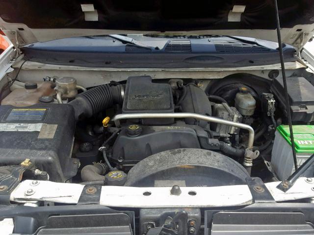 1GKDT13S932188445 - 2003 GMC ENVOY WHITE photo 7