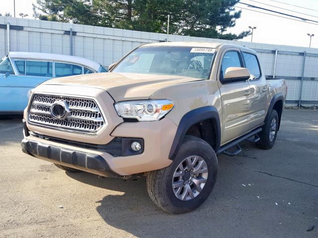 3TMCZ5AN9HM054688 - 2017 TOYOTA TACOMA DOU შავი ფოტო 2