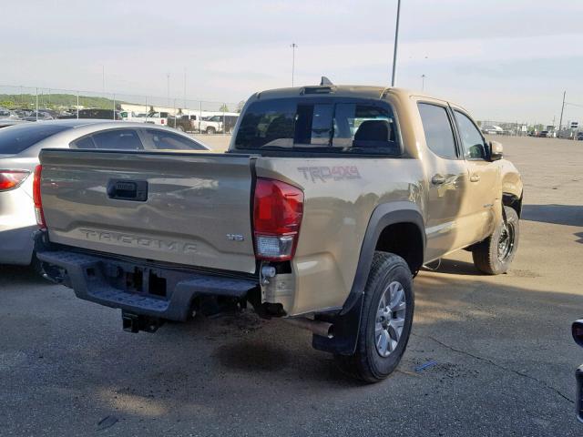 3TMCZ5AN9HM054688 - 2017 TOYOTA TACOMA DOU შავი ფოტო 4