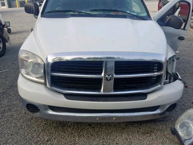 3D7KR26D68G214704 - 2008 DODGE RAM 2500 S WHITE photo 7