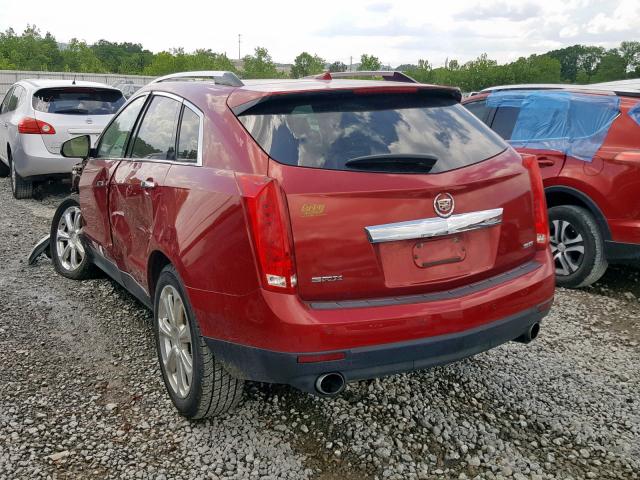 3GYFNDE30DS510895 - 2013 CADILLAC SRX PERFOR RED photo 3