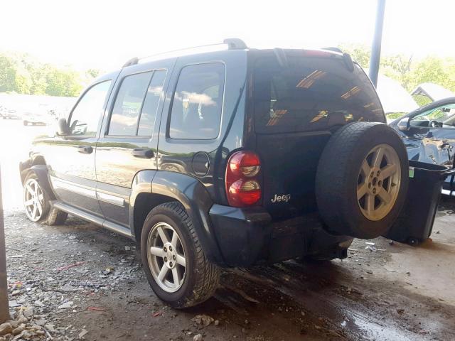 1J8GK58K06W158929 - 2006 JEEP LIBERTY LI BLACK photo 3