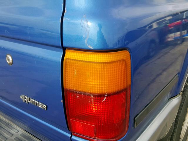 JT3VN29V1P0018460 - 1993 TOYOTA 4RUNNER VN BLUE photo 9