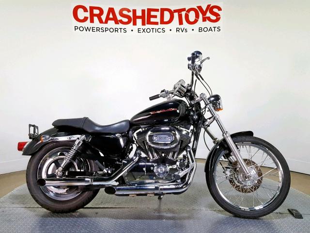 1HD1CT3127K433964 - 2007 HARLEY-DAVIDSON XL1200 C BLACK photo 1