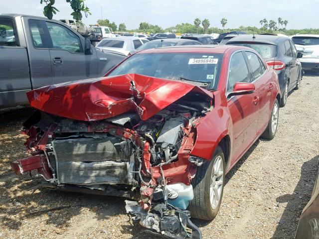 1G11C5SL0EF250724 - 2014 CHEVROLET MALIBU 1LT 红色 照片 2