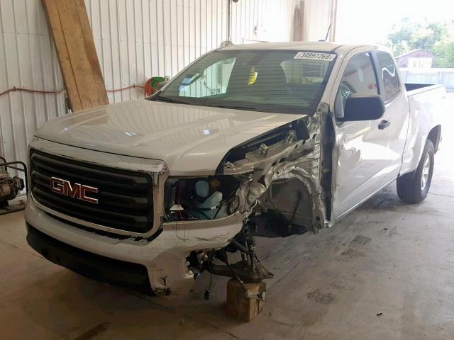 1GTH6BEN0H1228135 - 2017 GMC CANYON SILVER photo 2