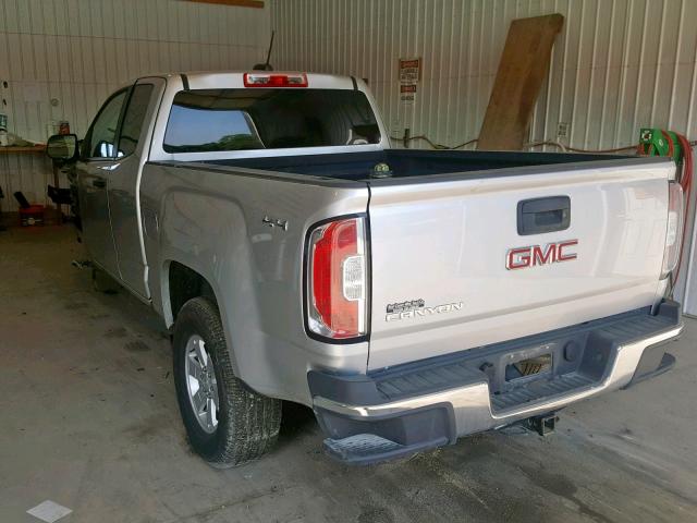 1GTH6BEN0H1228135 - 2017 GMC CANYON SILVER photo 3