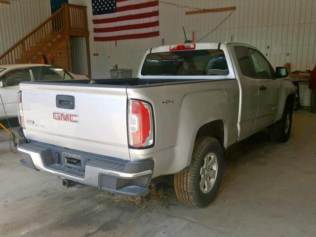 1GTH6BEN0H1228135 - 2017 GMC CANYON SILVER photo 4