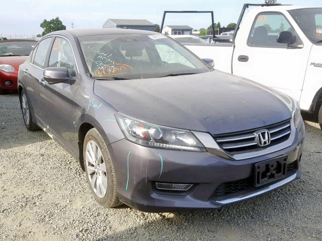 1HGCR2F89DA141808 - 2013 HONDA ACCORD EXL CHARCOAL photo 1