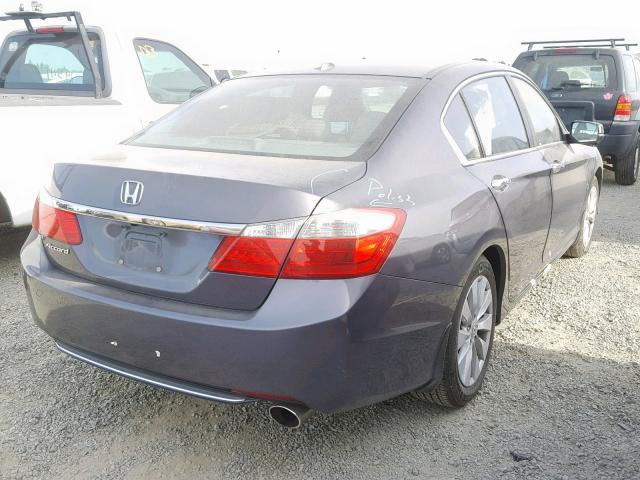 1HGCR2F89DA141808 - 2013 HONDA ACCORD EXL CHARCOAL photo 4