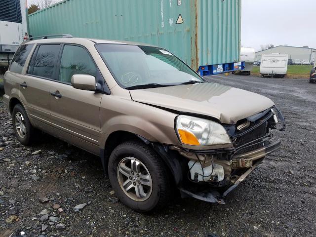 5FNYF18595B009005 - 2005 HONDA PILOT EXL  photo 1