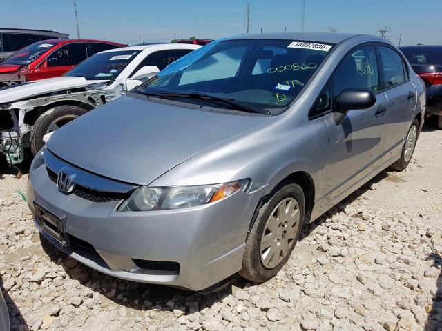 19XFA1F35AE000860 - 2010 HONDA CIVIC VP  photo 2