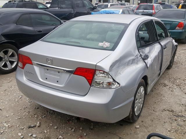 19XFA1F35AE000860 - 2010 HONDA CIVIC VP  photo 4